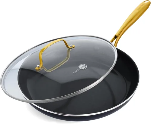 Vista 10 de GreenPan Swift - Sartén antiadherente de 8 pulgadas, utensilios de cocina de cerámica sin PFAS, aptos para lavavajillas y horno/asador hasta 600 °F
