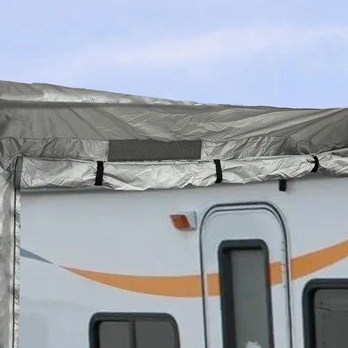 Vista 4 de SavvyCraft Funda mejorada para autocaravana de clase C, transpirable, impermeable, resistente al desgarro, para autocaravana clase C de 20 pies - 23
