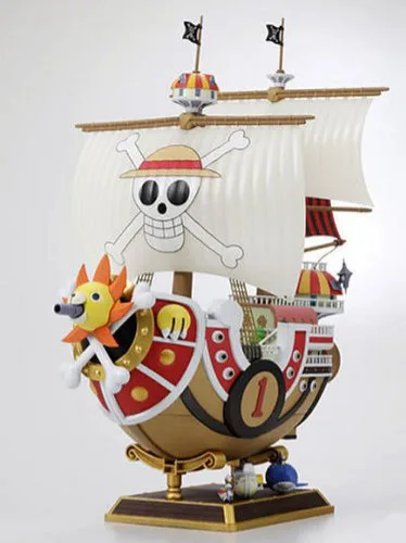 Vista 5 de Barco de una pieza "Thousand Sunny", versión New World Kit de modelo de plástico