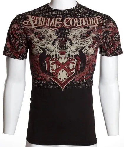 Vista 5 de Xtreme Couture by Affliction - Camiseta para hombre, color negro Lightning