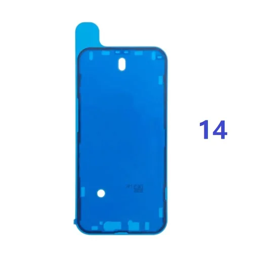 Vista 2 de Adhesivo impermeable para pantalla para iPhone 14, paquete de 2