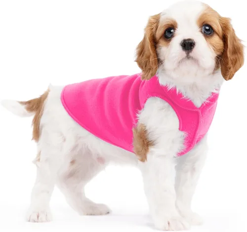 Vista 119 de Abrigo elástico de lana para perro, ropa suave y cálida para perro, suéter elástico para mascotas, lavable en lavadora, ecológico, para todo el año
