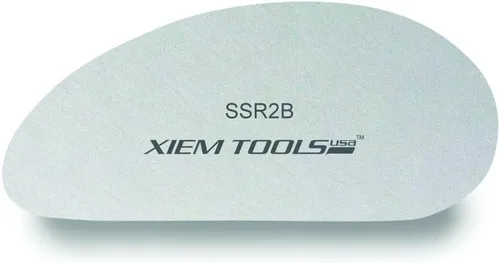 Vista 4 de Xiem Tools Costilla de arcilla de acero inoxidable para cerámica y cerámica (costilla 3A)