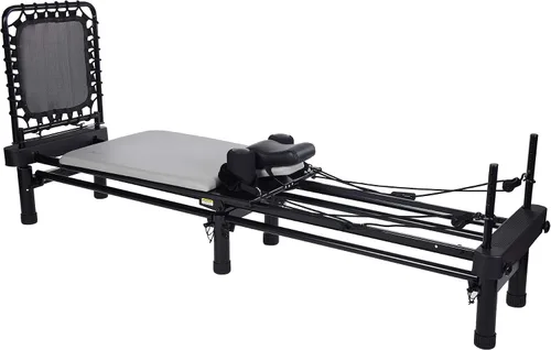 Vista 10 de AeroPilates Pilates Reformer Machine, Gym Equipment for Resistance Workout, Strength & Fitness Training - Foldable & Compact