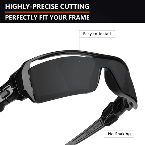 Vista 3 de Alphax Lentes de repuesto polarizadas para Oakley Oil Rig - Múltiples opciones