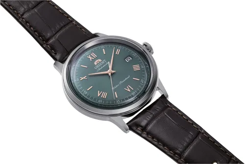 Vista 3 de Orient Bambino Versión 2 Reloj de vestir automático unisex de acero inoxidable Verde