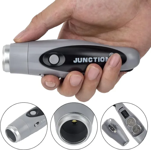 Vista 5 de Silbatos electrónicos, silbatos eléctricos más fuertes, 3 tonos, silbato de alto volumen, de mano para entrenadores, árbitros, silbato de Gris
