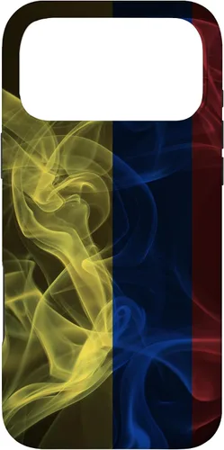 Vista 22 de Smoky Colombia Flag - Funda de orgullo colombiano para iPhone 17