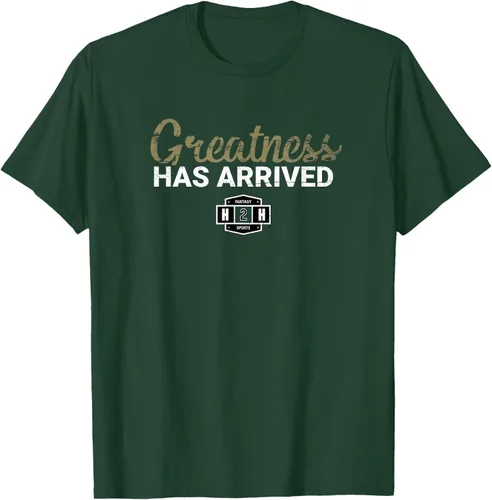 Vista 70 de Fantasy Sports Greatness Has Arrived Camiseta Negro