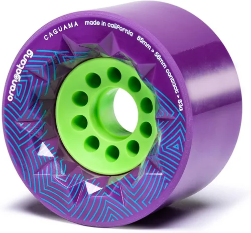 Vista 3 de Orangatang Caguama - Ruedas de 3.346 in para crucero, monopatines eléctricos de bricolaje (juego de 4)