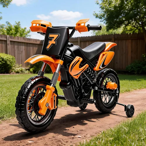 Vista 10 de Bicicleta eléctrica de la suciedad de los niños,Motocicleta de batería de Verde