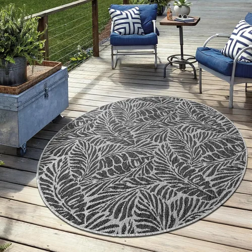 Vista 11 de Keen Home Design Terrace - Alfombra lavable de 8 x 10 pies para patio, cocina, balcón, playa, jardín, terraza y porche, tamaño: 7 pies 7 x 10 pies