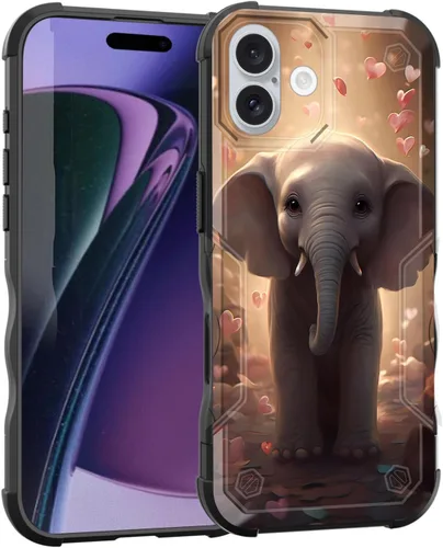 Vista 144 de Funda para iPhone Air, [doble capa] [protección contra caídas de grado militar de 10 pies] Funda resistente a prueba de golpes para iPhone Air