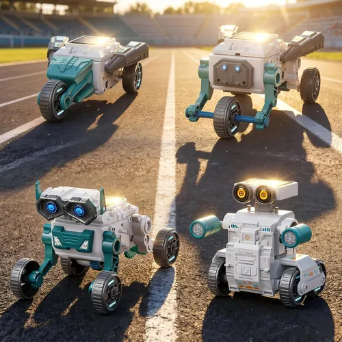 Vista 7 de Robot solar 16 en 1 para niños, 190 piezas STEM juguete educativo