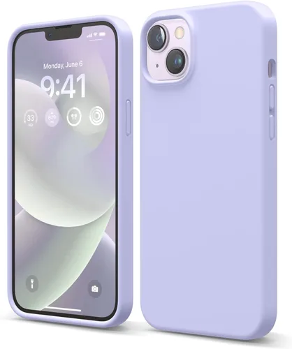 Vista 18 de elago Funda compatible con iPhone 14 Plus, de silicona líquida, funda protectora de cuerpo completo, a prueba de golpes, diseño delgado, forro