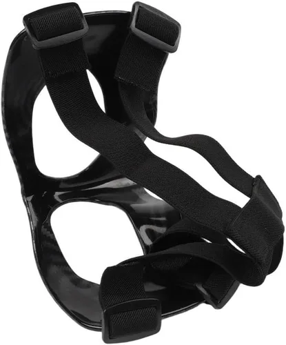 Vista 9 de Lightweight Carbon Fiber Nose Guard for Athletes (Black Band)