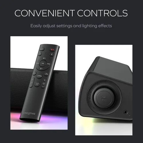 Vista 6 de Creative Labs Sound Blaster GS5 RGB SOUNDBAR