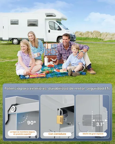 Vista 5 de SURAIELEC 20 30 50 Amp RV caja de tomacorriente, panel eléctrico RV