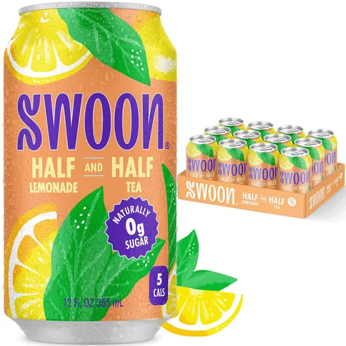 Vista 9 de Swoon Perfectly Sweet Green Tea Cero azúcar, ligeramente cafeinado y refrescante Keto, Paleo, vegano, sin OMG y sin gluten Endulzado