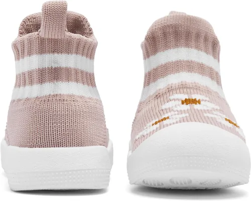 Vista 6 de Engtoy Baby Sock Shoes Baby Walking Shoes Infant Non-Slip Breathable Slippers with Soft Rubber Sole Baby Boys Girls Slip On Sneakers