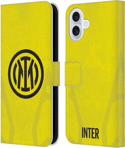 Vista 21 de Head Case Designs Officially Licensed Inter Milan Away 2025/26 Crest Kit Leather Wallet Case Compatible with Apple iPhone 11