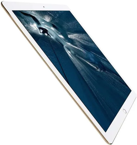 Vista 2 de Apple iPad Pro (128GB, Wi-Fi + celular, oro) tablet de 12.9 pulgadas (renovado)