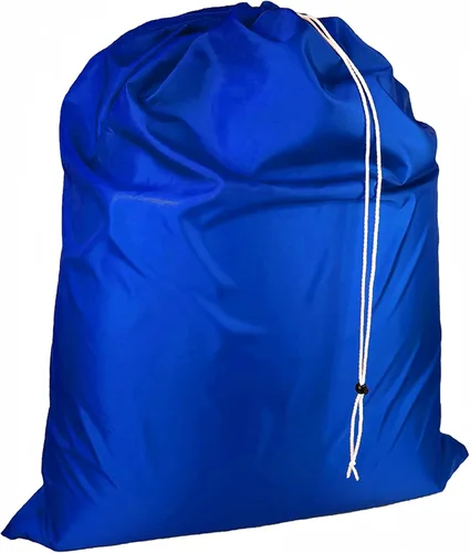 Vista 5 de Bolsa de lavandería con cordón de cierre de bloqueo, extra grande, resistente, 100% nailon, bolsa de ropa grande y plegable, organizador de ropa