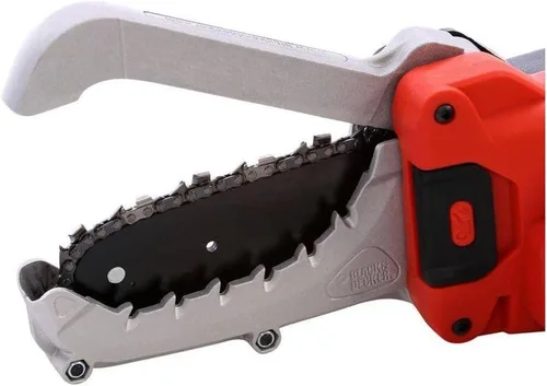 Vista 9 de BLACK+DECKER Sierra de cadena Lopper, podadora de 4.5 amperios, podadoras para poda de árboles de alta resistencia (LP1000)
