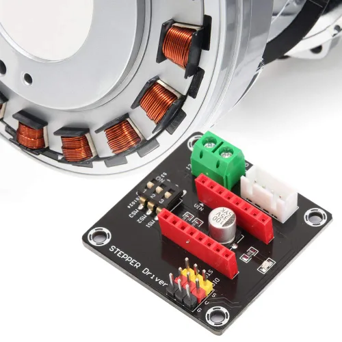 Vista 5 de Jeanoko DRV8825/A4988 Placa de expansión de controlador de motor paso a paso estable Módulo de control de impresora 3D para impresora 3D (2)
