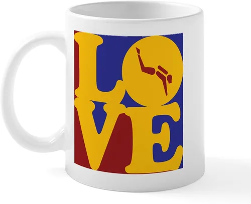 Vista 7 de CafePress Scuba Flag Diver Taza de café de cerámica de 11 oz (11.0 fl oz)