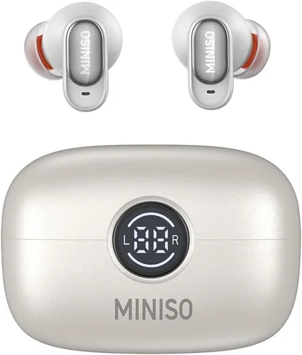 Vista 10 de MINISO MS105 Auriculares de Traducción AI en Tiempo Real, Auriculares Traductor Soportan 134 Idiomas con APP, Auriculares Traductor Bluetooth 6.0