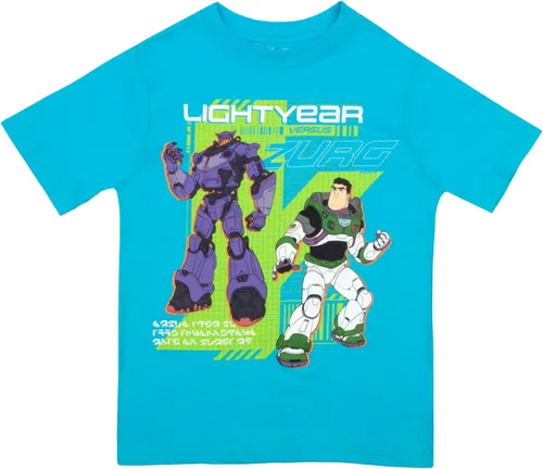 Vista 4 de Disney Pixar Lightyear - Juego de 2 camisetas para niños, juego de 2 camisetas para niños