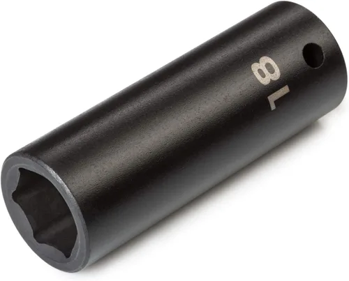 Vista 48 de TEKTON SID23109 Dado de impacto profundo de 6 puntos de 23/64 pulgada (9 mm) impulsor de 1/2 pulgada