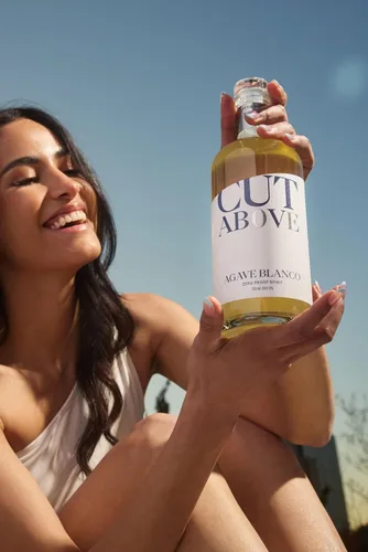 Vista 7 de Cut Above Agave Blanco – Alternativa de tequila sin alcohol galardonada para margaritas y cócteles sin alcohol, alcohol sin prueba, 25.4 fl oz