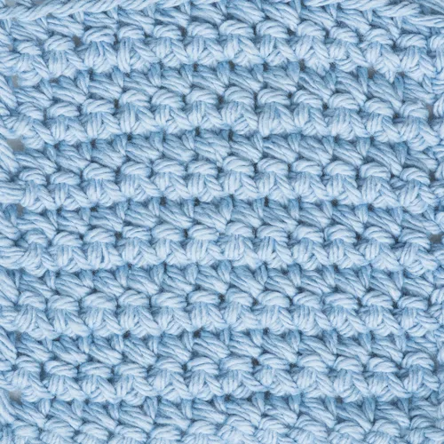 Vista 3 de Bernat Handicrafter - Hilo de algodón sólido, 1.75 onzas, calibre 4, mediano, 100% algodón, azul francés
