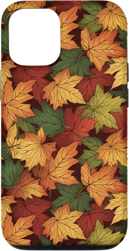 Vista 26 de iPhone 16 Follaje Reunión de hojas de otoño temporada caso