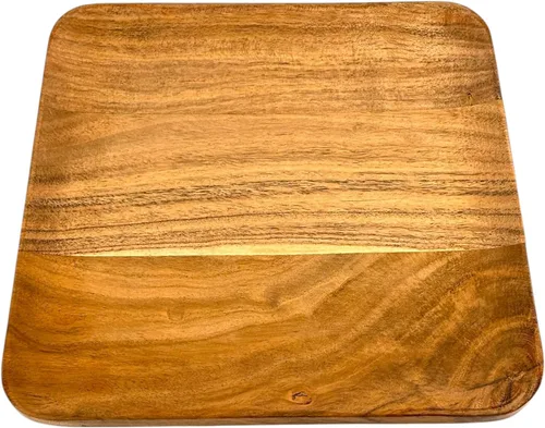 Vista 4 de Tazón para servir para el hogar, cocina, frutas, ensaladas, papas fritas, salsa/multipropósito/hecho a mano/madera natural de mango / madera natural