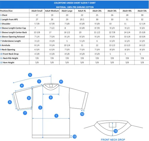 Vista 2 de Colortone Camisetas de teñido anudado 100% algodón para niños