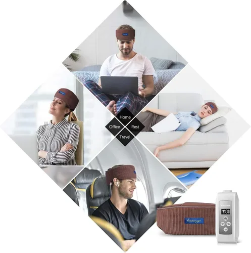 Vista 5 de Masajeador de Cuero Cabelludo para la Cabeza, Instrumento de Masaje del Cuero Cabelludo, Masajeador Recargable con Airbag para Cabeza, Músculos