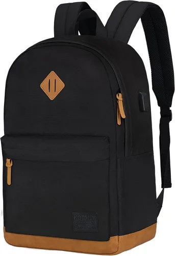 Vista 13 de Mochila Grande de Equipaje de Mano para Portátil para Viajes, Azul