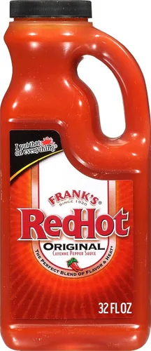 Vista 25 de Salsa de pimienta cayera Redhot Original de Frank's, 23 oz