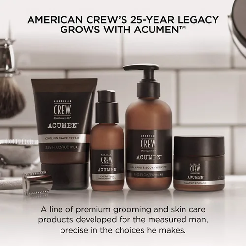 Vista 6 de American Crew Gel hidratante de ojos para hombres, gel energizante sin aceite para minimizar la hinchazón y reducir la sequedad, 0.5 onzas líquidas