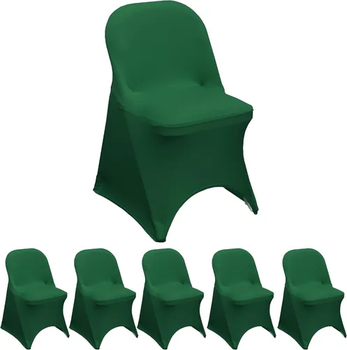 Vista 60 de YOUR CHAIR COVERS - Funda para silla plegable de elastano elástica, color negro