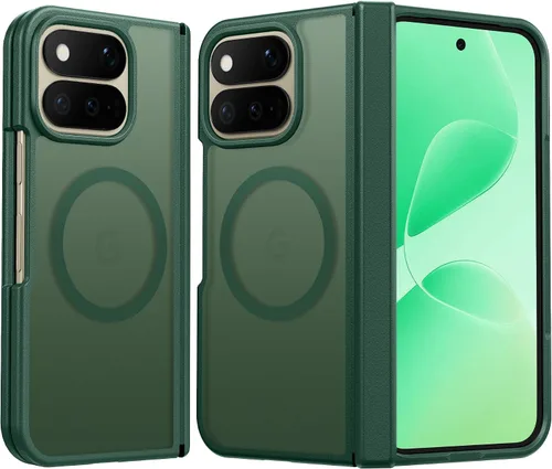 Vista 93 de FNTCASE - Funda para iPhone 16 Pro: magnética, mate, translúcida, de grado militar, protectora contra caídas, resistente, fina, duradera y a prueba