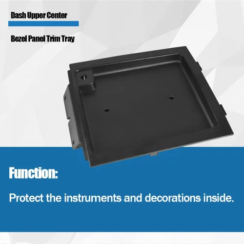 Vista 4 de Panel de Cubierta de la Consola Central Superior para Tablero Compatible con Ford F150 2004-2008