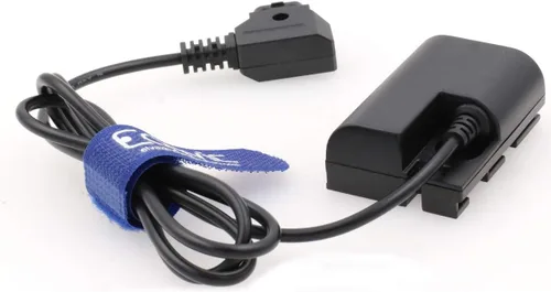 Vista 6 de D-Tap a LP-E6 - Cable de alimentación para monitor SmallHD 501/502 702 (línea enrollada)