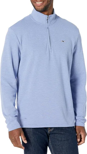 Vista 25 de vineyard vines Saltwater 1/4 Zip Aqua Ocean