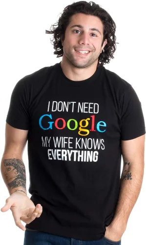 Vista 3 de My Wife Knows Everything! Divertida camiseta para novio y marido