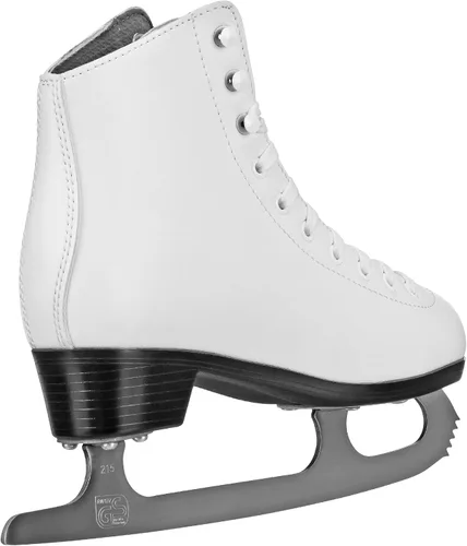 Vista 2 de Lake Placid Cascade - Patines de hielo para niña, color blanco