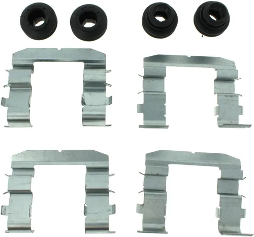 Vista 4 de Kit de hardware de freno de disco delantero compatible con Kia Forte Koup 2.4L L4 2010 2011 2012 2013 PC-721422 2013 2012 2011 2010, 2.4L L4